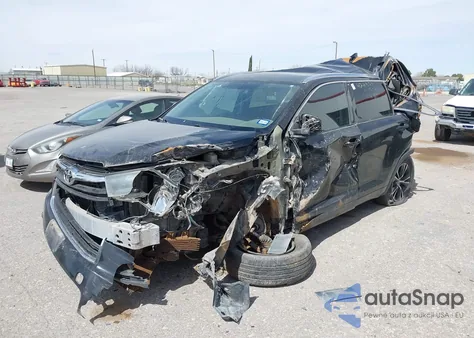 2016 Toyota Highlander Xle V6 из США, поврежденный, VIN 5TDKKRFH1GS139842